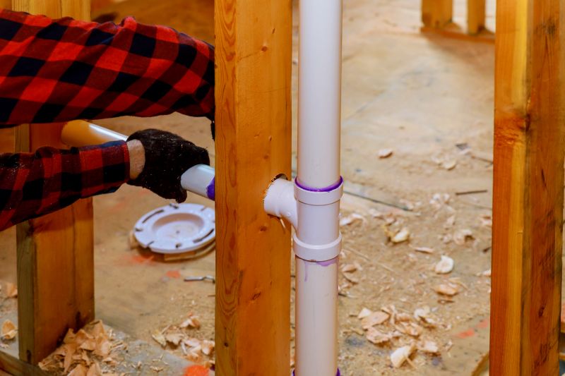 PVC Pipe installation