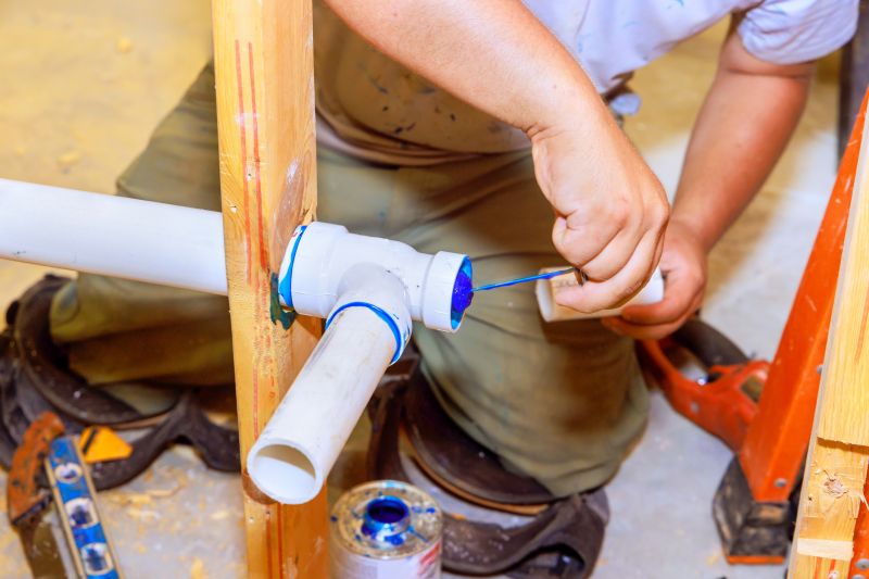 PVC Pipe installation